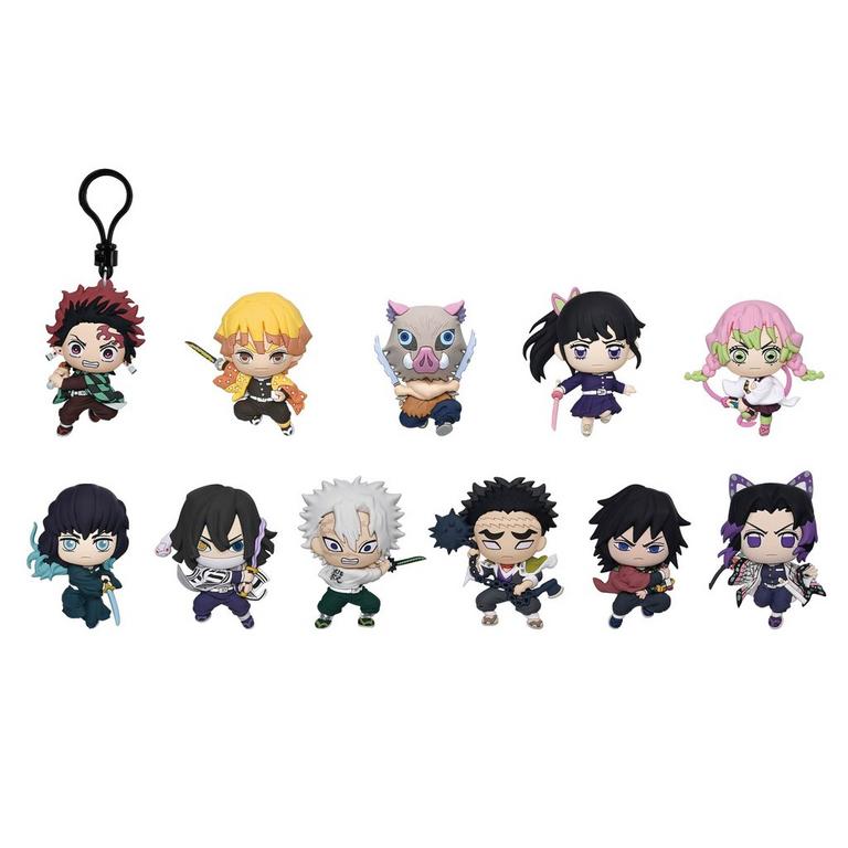 Demon Slayer Infinity Castle Movie Mystery 3D Foam Figural Bag Clip (One Variation Chosen at Random)
