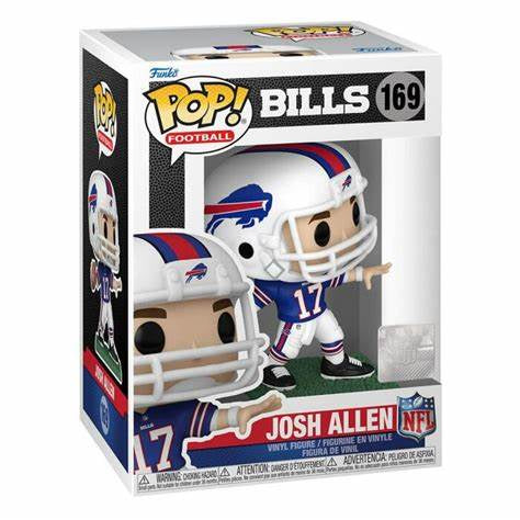 Funko Pop! NFL Bills Josh Allen 169 + Free Protector