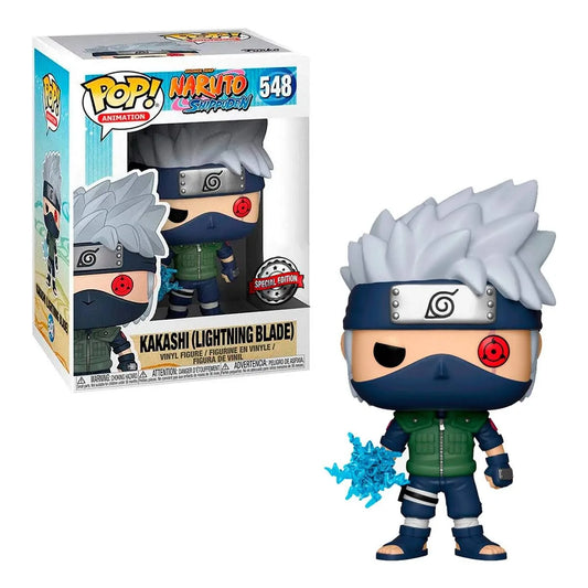 Funko Pop! Naruto Shippuden - Kakashi (Hatake) 548 Special Edition Figure + Pop Protector