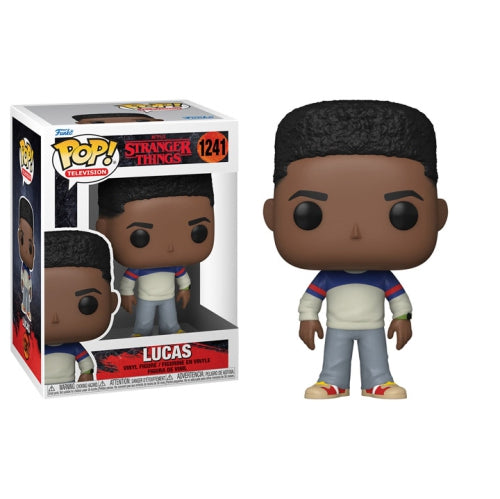 Funko Pop! Netflix Stranger Things Lucas 1241 + Free Protector