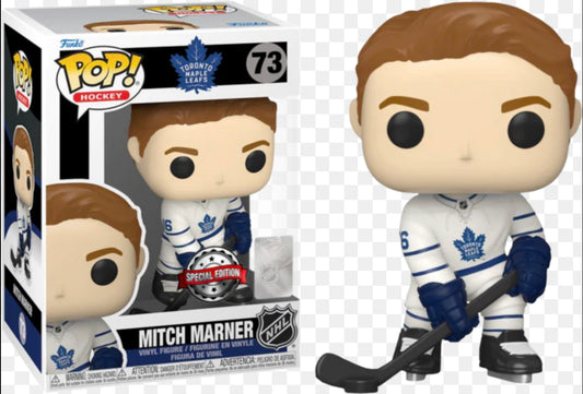 Funko Pop! NHL Toronto Maple Leafs - Mitch Marner 73 Special Edition + Free Protector