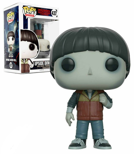 Funko Pop! Netflix Stranger Things Upside Down Will 437 + Free Protector