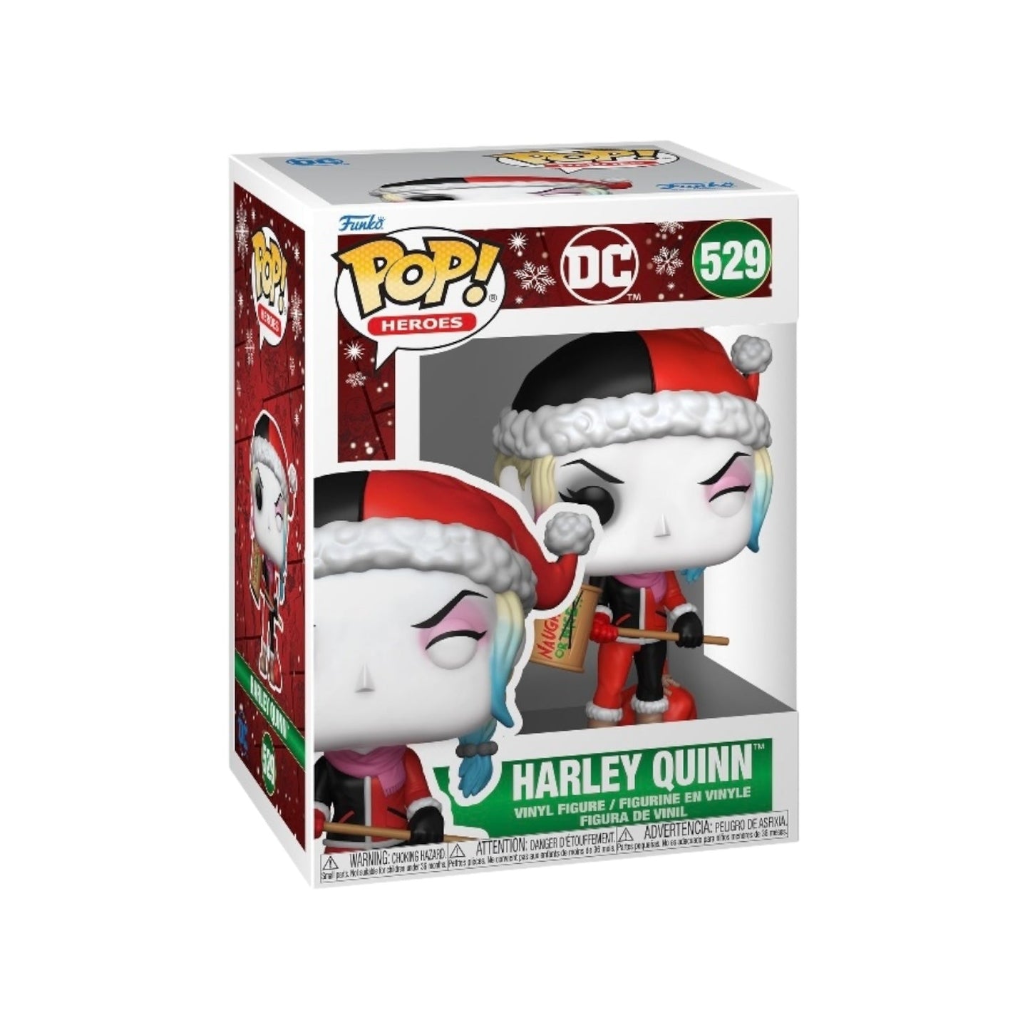 Funko Pop! DC Holiday Edition Harley Quinn 529 + Free Protector