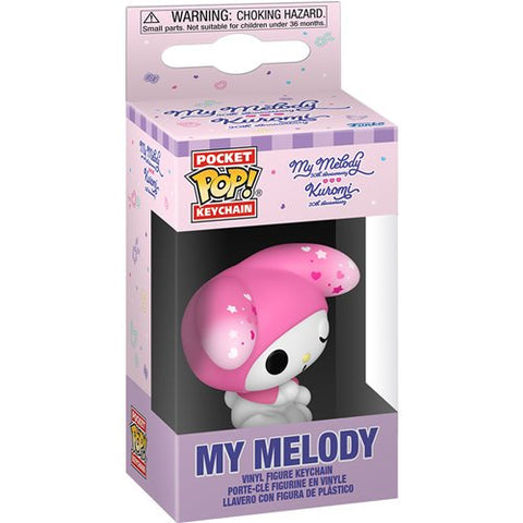 My Melody 50th Anniversary Pocket Pop Keychain Vinyl Figure