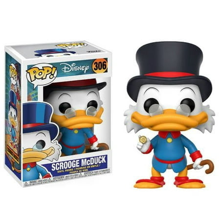 Funko Pop! Disney Ducktales Scrooge McDuck 306 + Free Protector