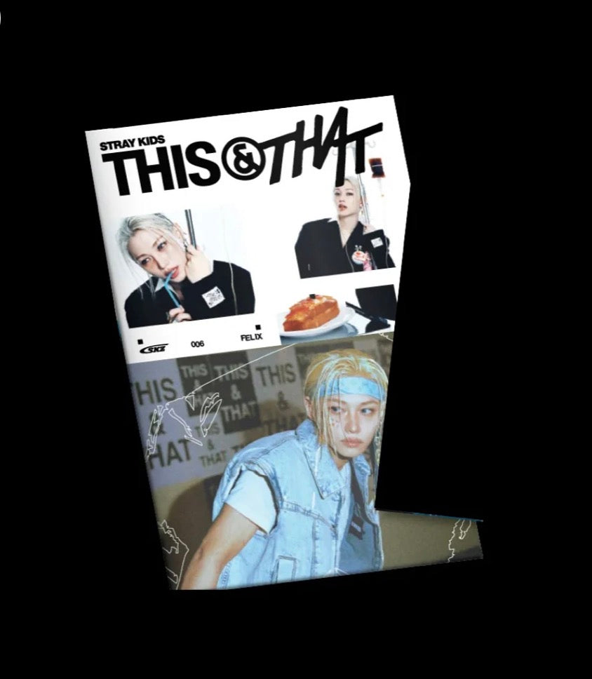 K-POP STRAY KIDS - THIS & THAT (& VER.) (8 VERSIONS)