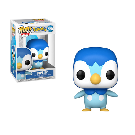 Funko Pop! Pokemon - Piplup 865 Figure + Pop Protector