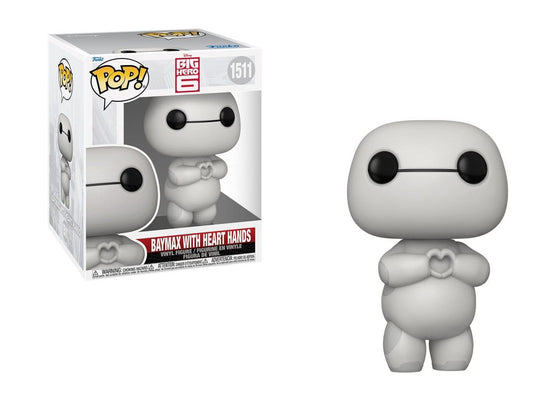 Funko Pop! Disney Big Hero 6 : Baymax with Heart Hands 1511 6-Inch Figure