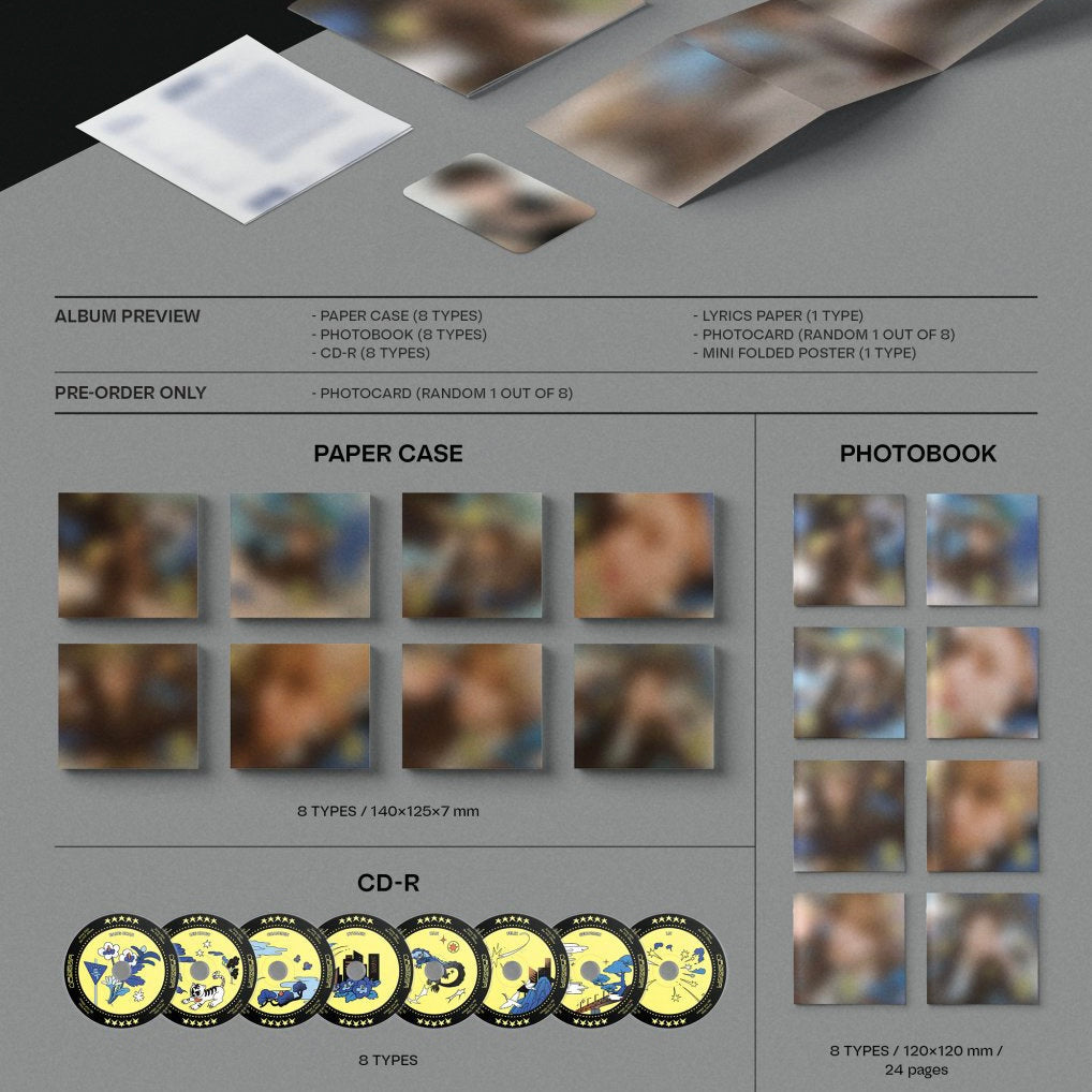 K-POP STRAY KIDS - ★★★★★ (5-STAR) DIGIPACK VER. (8 VERSIONS)