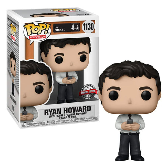 Funko Pop! The Office Ryan Howard 1130 Special Edition + Free Protector