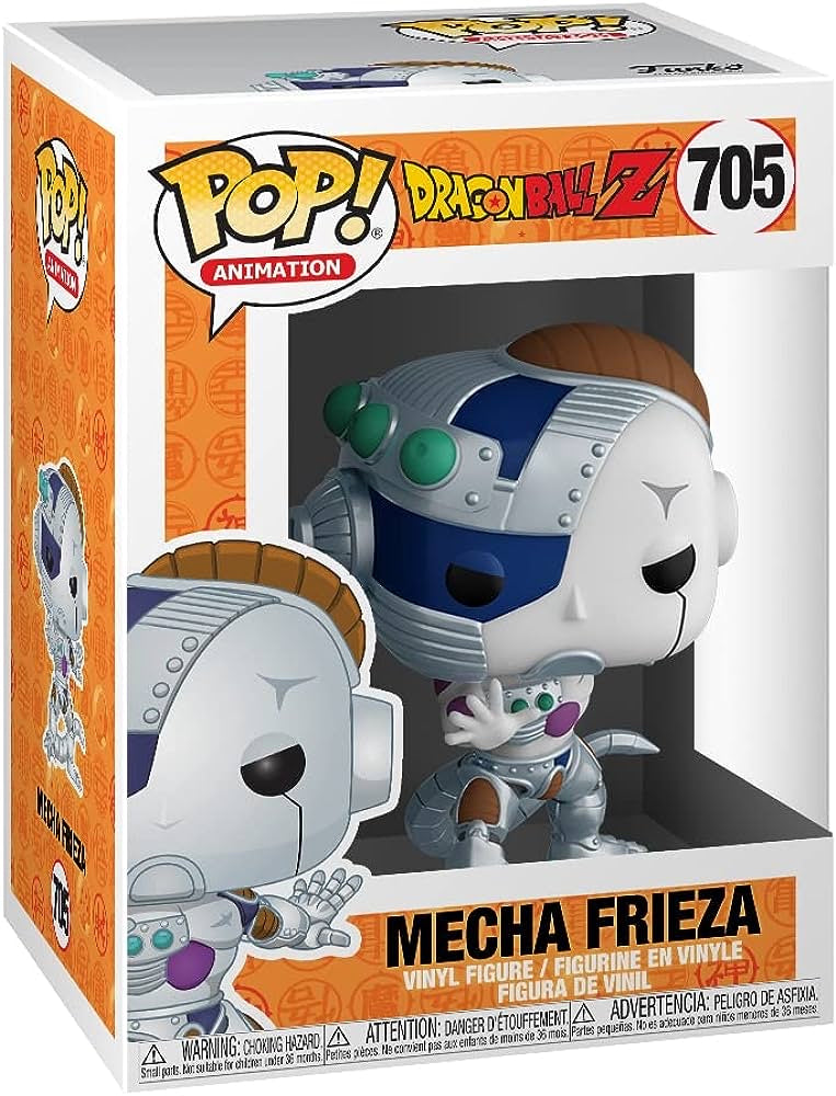 Funko Pop! Dragon Ball Z Mecha Frieza 705 + Free Protector