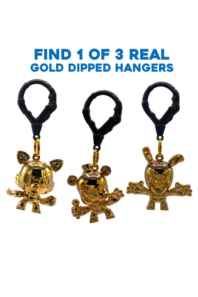 Five Nights at Freddy’s (FNAF) Backpack Hanger Keychain Mystery Blind Box Figure (One Variation Chosen at Random)