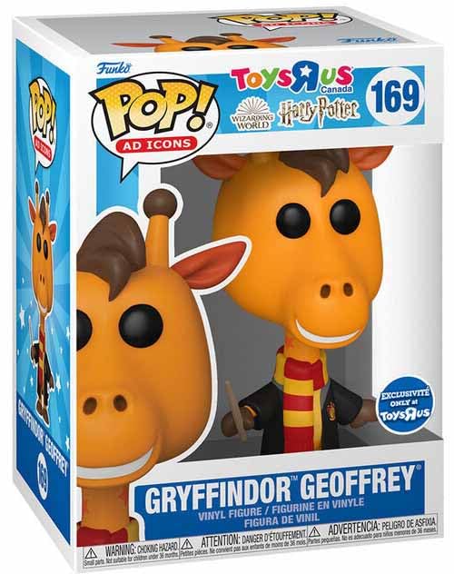 Funko Pop! Toys R Us x Harry Potter - Gryffindor Geoffrey 169 Toys R Us Exclusive Figure + Pop Protector