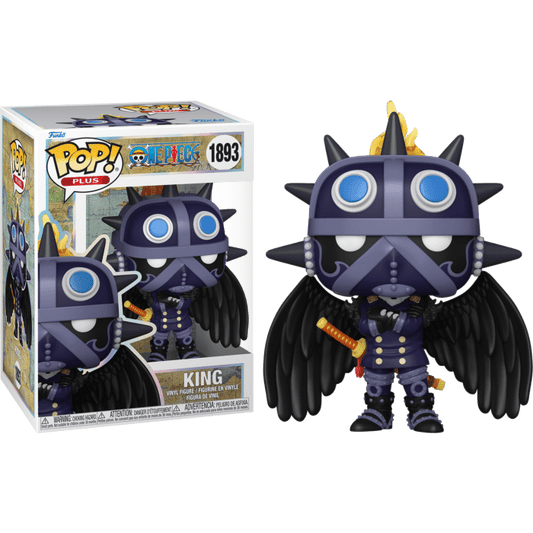 Funko Pop Plus! One Piece - King 1893 + Pop Protector
