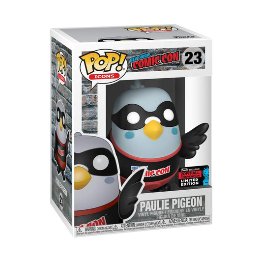 Funko Pop! New York Comic Con - Paulie Pigeon 23 Funko 2019 Fall Convention Exclusive Figure + Pop Protector