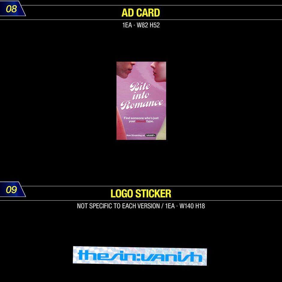 K-POP ENHYPEN - 7TH MINI ALBUM [THE SIN : VANISH] (3 VERSIONS)