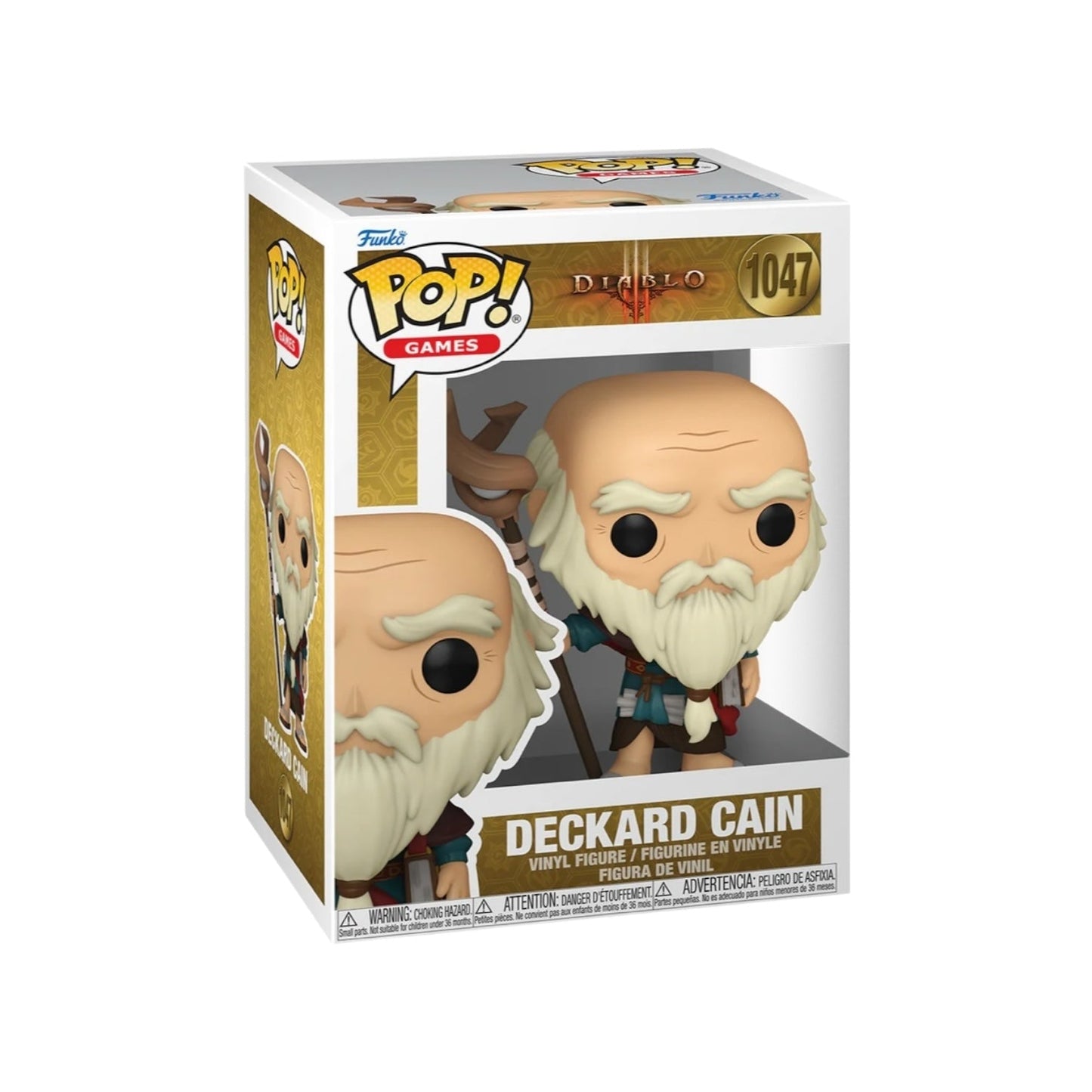 Funko Pop! Diablo Deckard Cain 1047 + Pop Protector