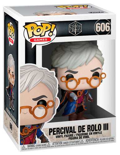 Funko Pop! Critical Role - Percival De Rolo III 606 Figure + Pop Protector