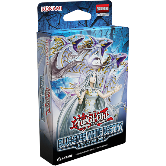 Shonen Jump Yu-Gu-Oh! Trading Card Game Blue-Eyes White Destiny Structure Deck