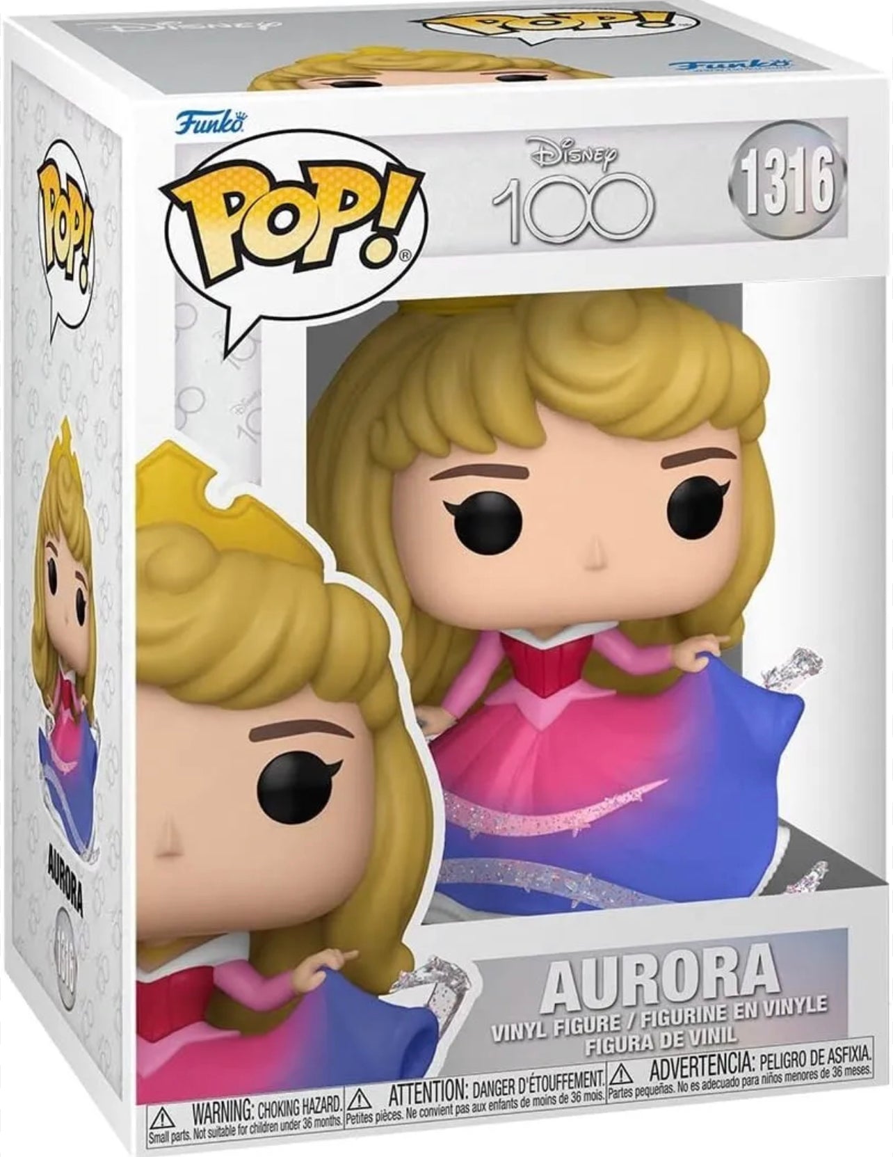 Funko Pop! Disney 100 Aurora 1316 + Free Protector