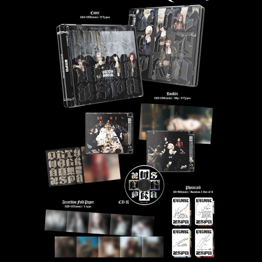 K-POP AESPA - SINGLE [DIRTY WORK] (DIRTY CODE VER.)