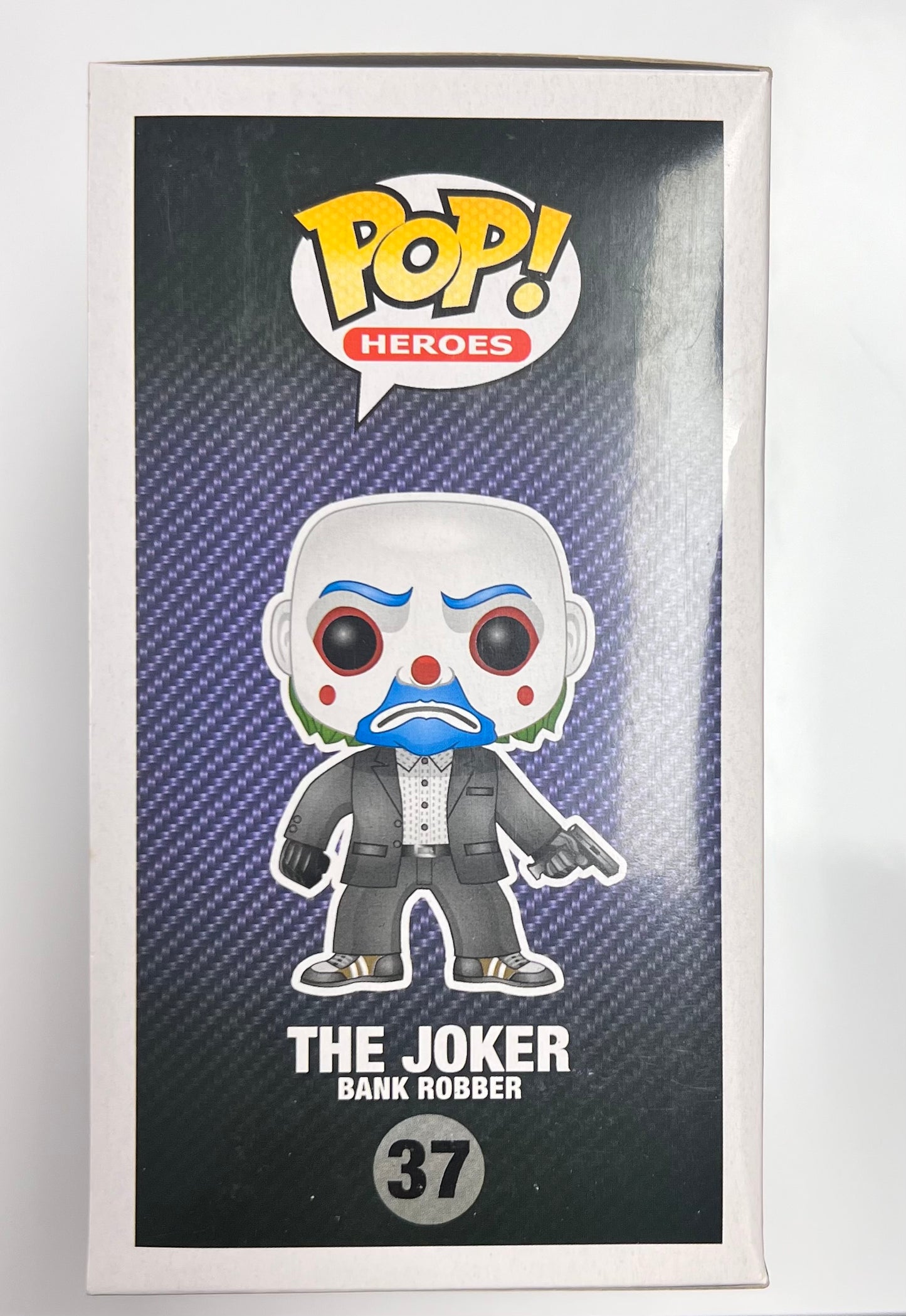 The Joker ( Bank Robber) #37 Pop Funko The Dark Knight + Pop Protector