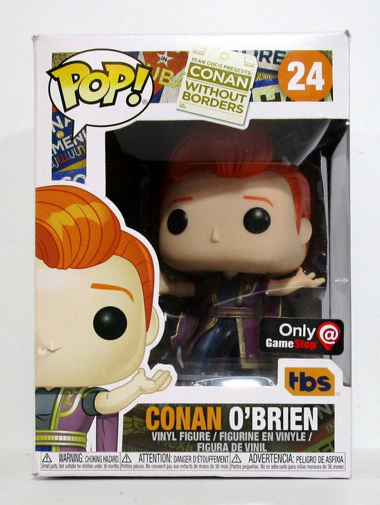 Funko Pop! Conan O’Brien 24 GameStop Exclusive Figure + Pop Protector