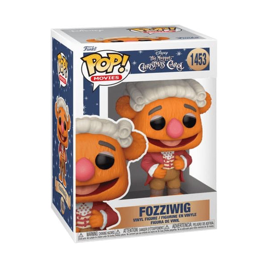 Funko Pop! Disney The Muppet Christmas Carol Fozziwig 1453 + Free Protector