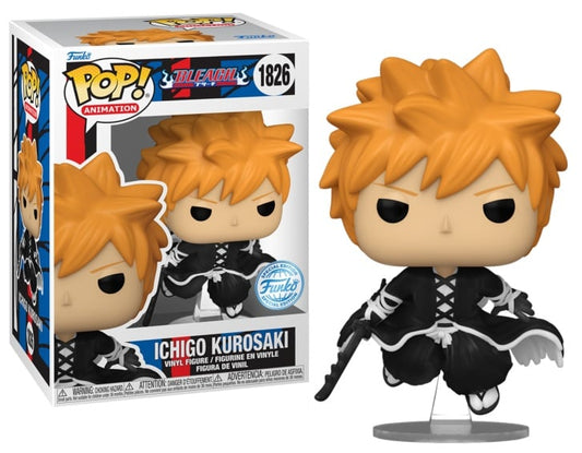 Funko Pop! Bleach Ichigo Kurosaki 1826 Funko Special Edition + Pop Protector
