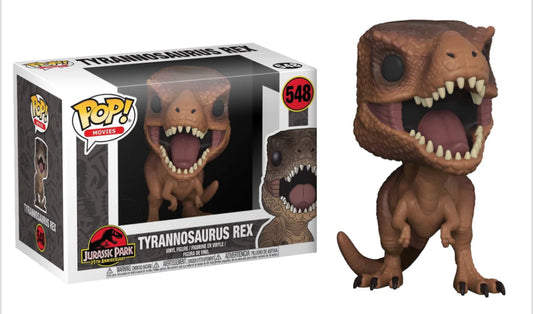 Funko Pop! Jurassic Park 25th Anniversary Tyrannosaurus Rex 548 + Free Protector