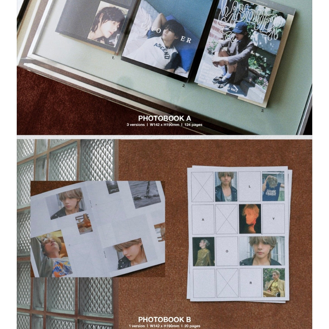 K-POP BTS V - LAYOVER C (PURPLE VER.)