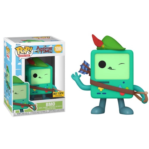 Funko Pop! Adventure Time BMO 1086 Hot Topic Exclusive + Free Protector