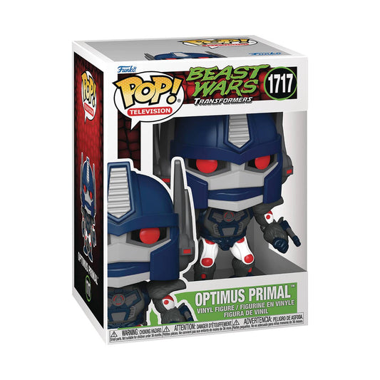 Funko Pop! Beast Wars - Optimus Primal 1717 Figure + Pop Protector