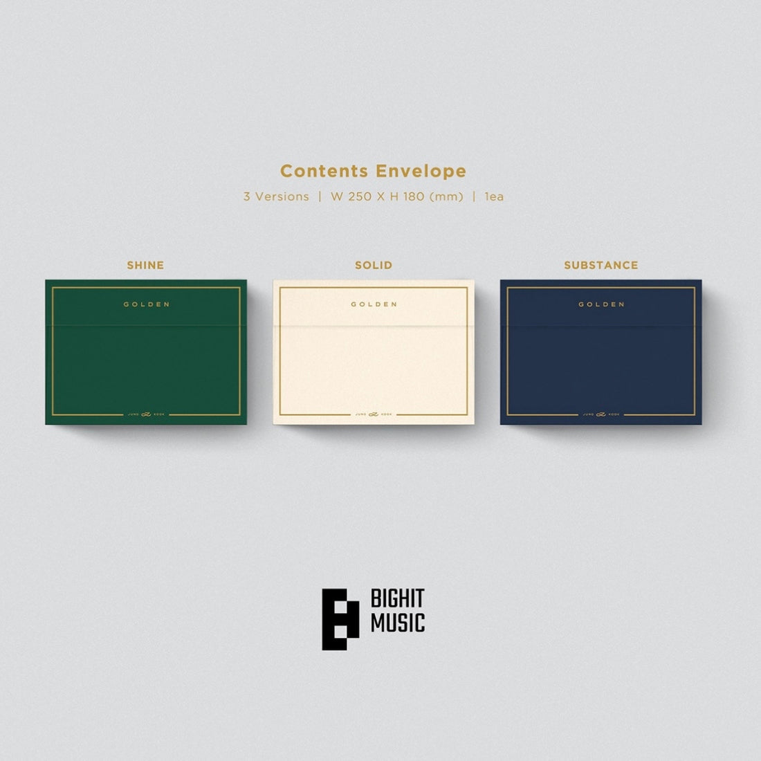 K-POP JUNG KOOK (BTS) - GOLDEN SOLID VER. ALBUM