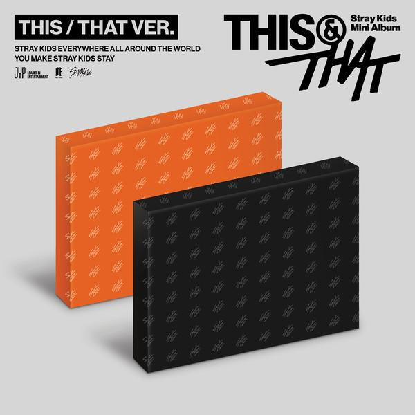 (PRE-ORDER) K-POP STRAY KIDS - THIS & THAT (2 VERSIONS) RANDOM