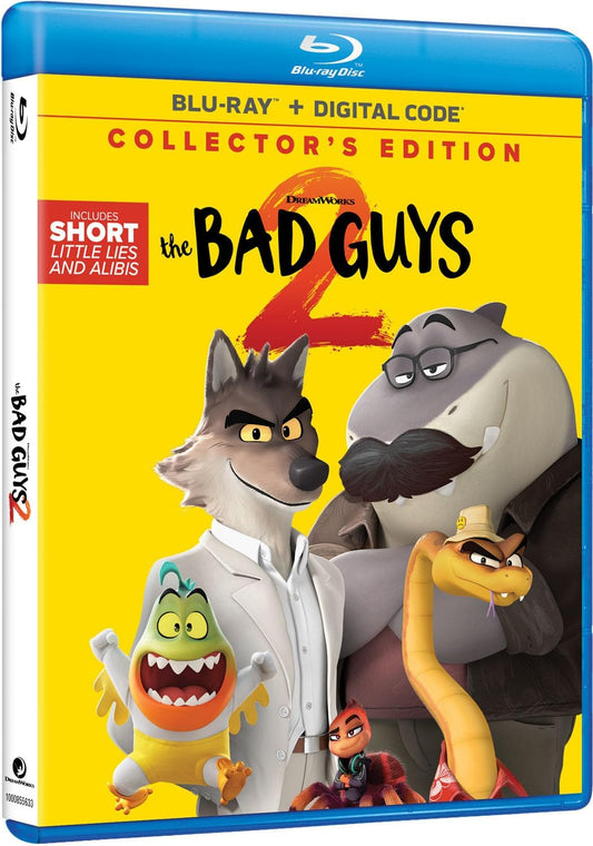 DreamWorks : The Bad Guys 2  Collector’s Edition Blu-ray