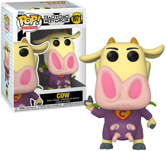 Funko Pop! Cartoon Network - Cow 1071 Figure + Pop Protector