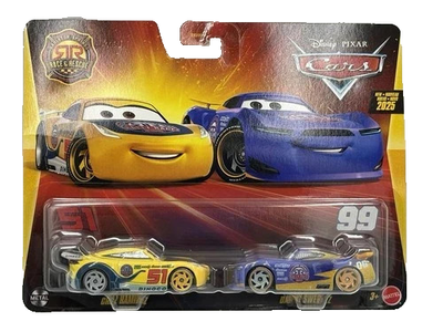 Disney Pixar Cars Radiator Springs Race & Rescue - Cruz Ramirez and Danny Swervez 1:55 Scale Diecast Figures