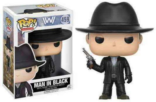 Funko Pop! Westworld Man In Black 459 + Free Protector (VAULTED)