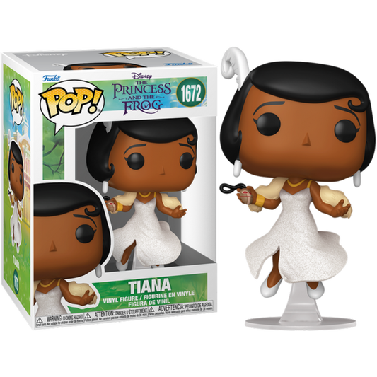 Funko Pop! Disney Princess and the Frog - Tiana Figure 1672 + Pop Protector