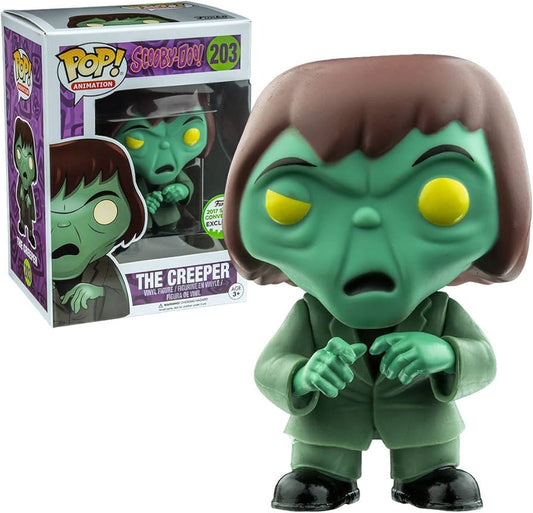 Funko Pop! Scooby-Doo! The Creeper 203 Funko 2017 Spring Convention Exclusive (VAULTED) + Pop Protector