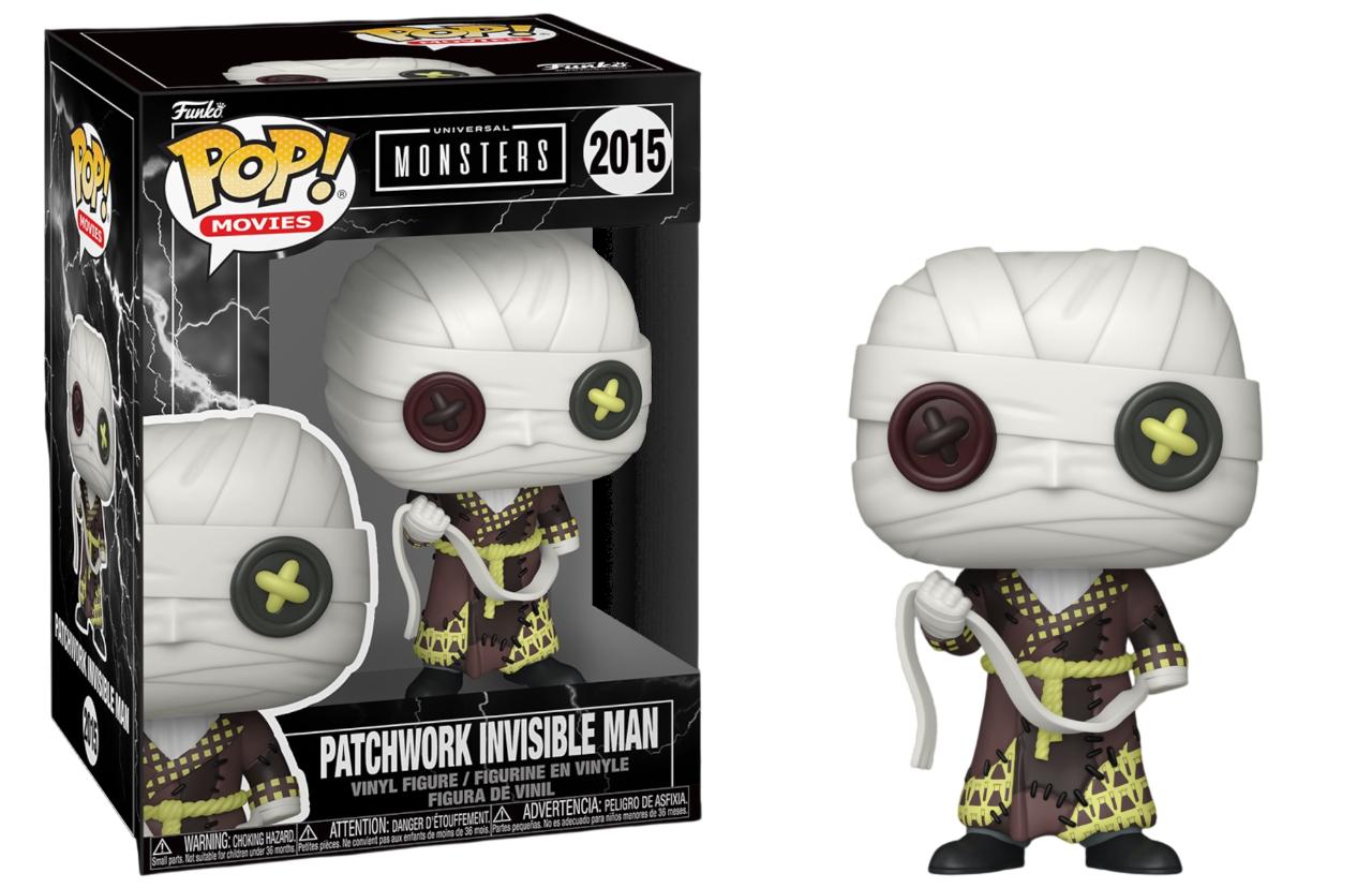 Funko Pop! Universal Monsters - Patchwork Invisible Man 2015 Figure + Pop Protector