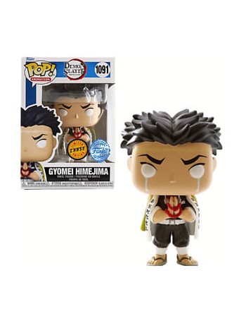 Funko POP! Demon Slayer - Gyomei HimeJima 1091 Limited Chase Funko Special Edition+ PROTECTOR! (Includes Free Regular Version)