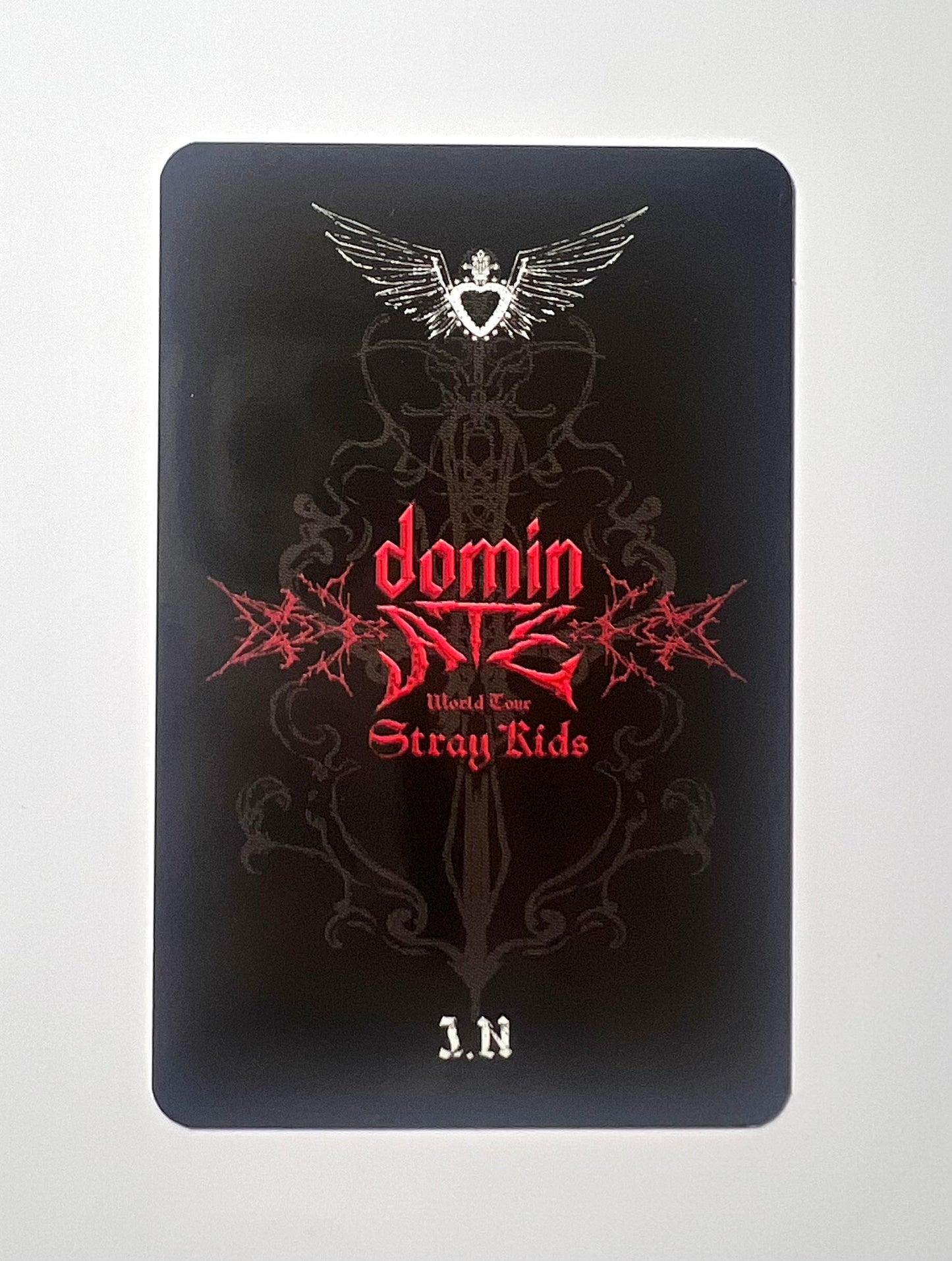 K-pop Stray Kids World Tour dominATE SEOUL STAY ZONE I.N Official Photocard