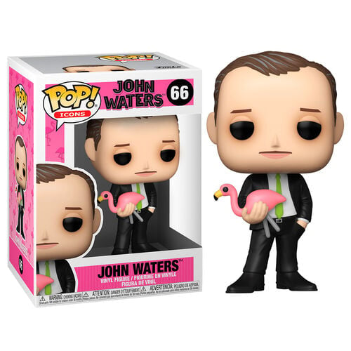 Funko Pop! John Waters 66 Figure + Pop Protector
