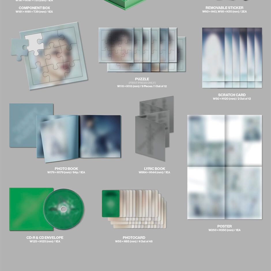 K-POP SEVENTEEN - 5TH ALBUM [HAPPY BURSTDAY] (NEW ESCAPE VERSION)