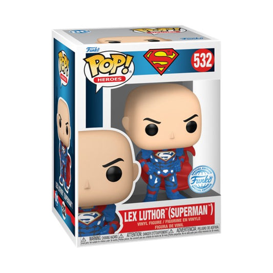 Funko Pop! DC Superman : Lex Luthor (Superman) 532 Funko Special Edition + Free Protector