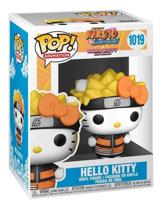 Funko POP! Sanrio Animation: Naruto Shippuden X Hello Kitty - Hello Kitty #1019 + PROTECTOR!