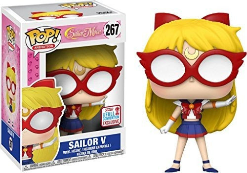 Funko POP! Animation: Sailor Moon - Sailor V Funko 2017 Fall Convention Exclusive (VAULTED) + PROTECTOR!