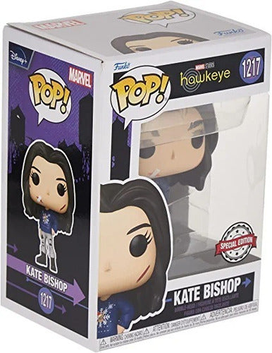 Funko POP! Hawkeye #1217 - Kate Bishop Special Edition + PROTECTOR!